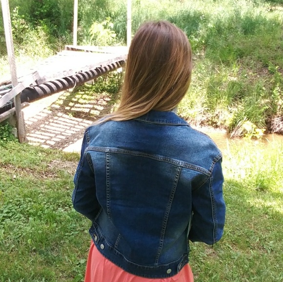 Lularoe Harvey Denim Jacket - Picture 5 of 6